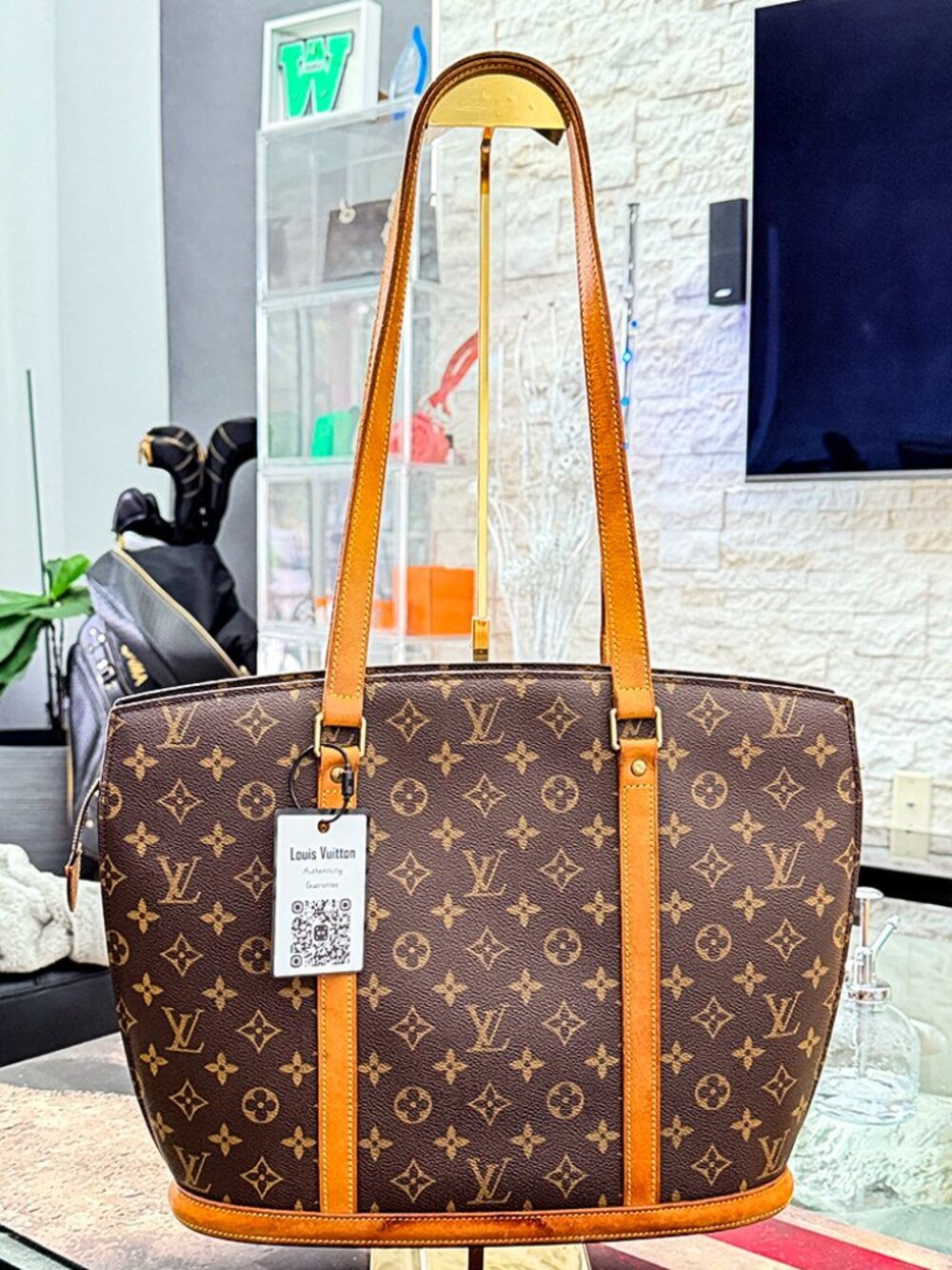 Louis Vuitton Canvas Tote Bag